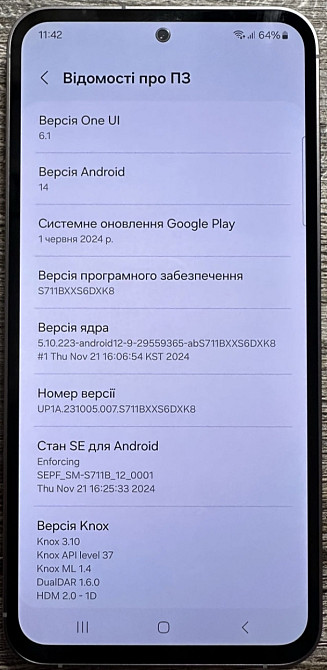 Смартфон Samsung Galaxy S23 FE 8/128Gb. Харьков - изображение 2