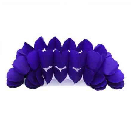 Гирлянда растяжка бумажная 3 м 16 на 11 см синий Киев