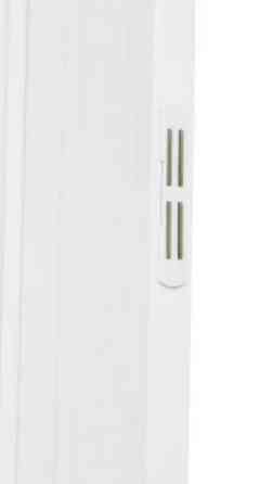 Двері гармошка глухаюча DiCIDoors DiCi-12  85х2030х12мм  Біла  №315 Дніпро