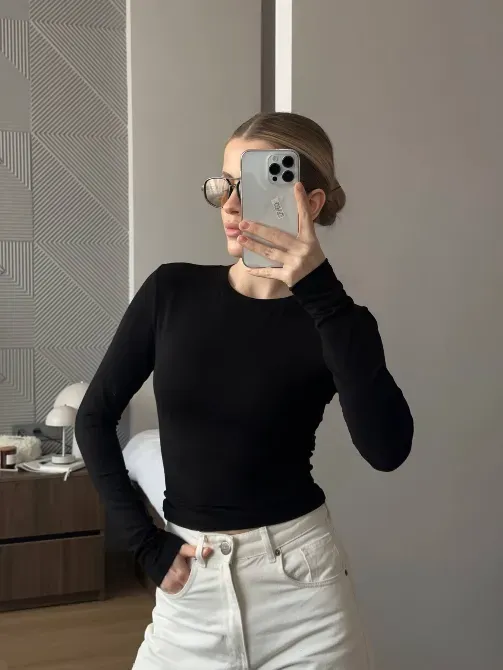 Базовые лонгсливы в 7-ми цветах Одесса - изображение 13