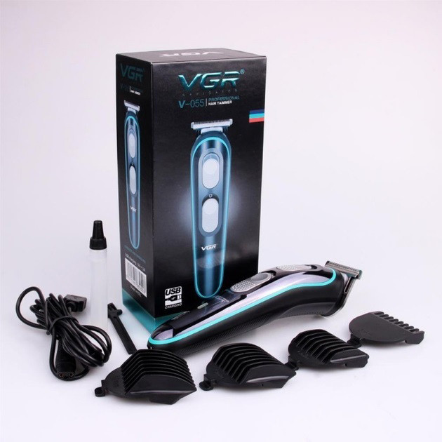 Беспроводной аккумуляторный триммер для стрижки волос, Машинка для стрижки волос и бритья DG-18 Киев - изображение 6