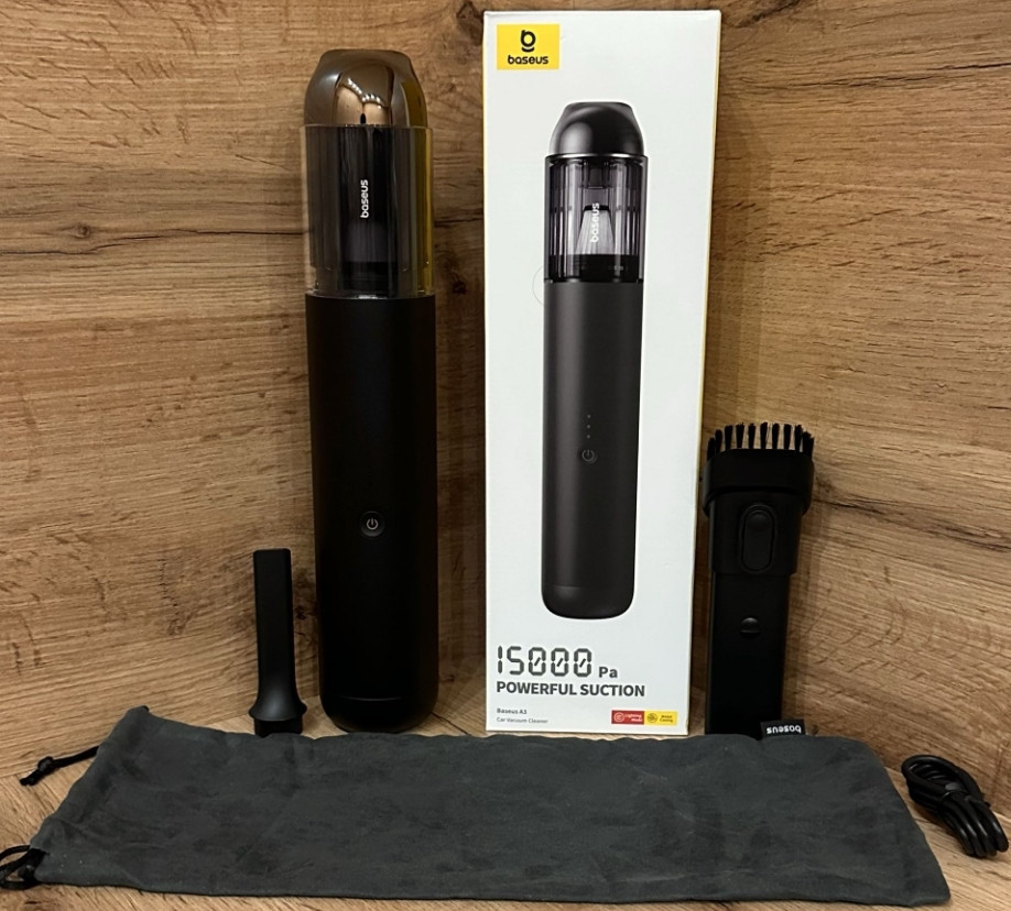 Авто пылесос Baseus A3 Car Vacuum Cleaner (15000pa) аккумуляторный. Харків - фото 3