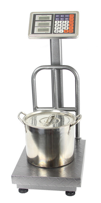 Електронні ваги платформні до 150 кг складські Mar-Pol (M90165) Нововолинськ - фото 3