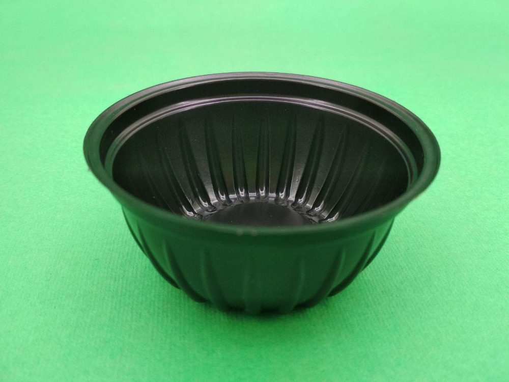 Соусник чорний пластиковий ПС-390 (50мл) Ф66 h30 уп/105 штук Харків - фото 1