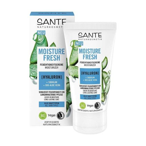 БІО-Крем Moisture Fresh для зволоження обличчя з гіалуроновою кислотою та Алое SANTE 50 мл Київ - фото 1