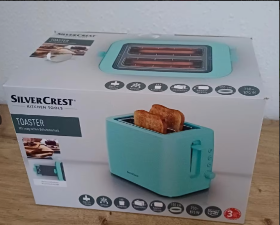 Тостер Silver Crest STK 870 B1 — М'ятний Луцьк