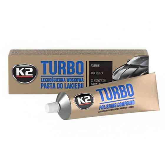 Паста для полірування кузова K2 Turbo Tempo 120г Львів