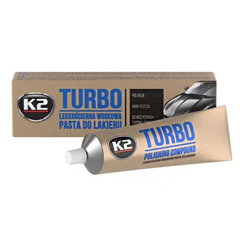 Паста для полірування кузова K2 Turbo Tempo 120г Львів - фото 1