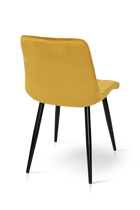 Стілець Віллі чорний /велюр карі Киев - изображение 4