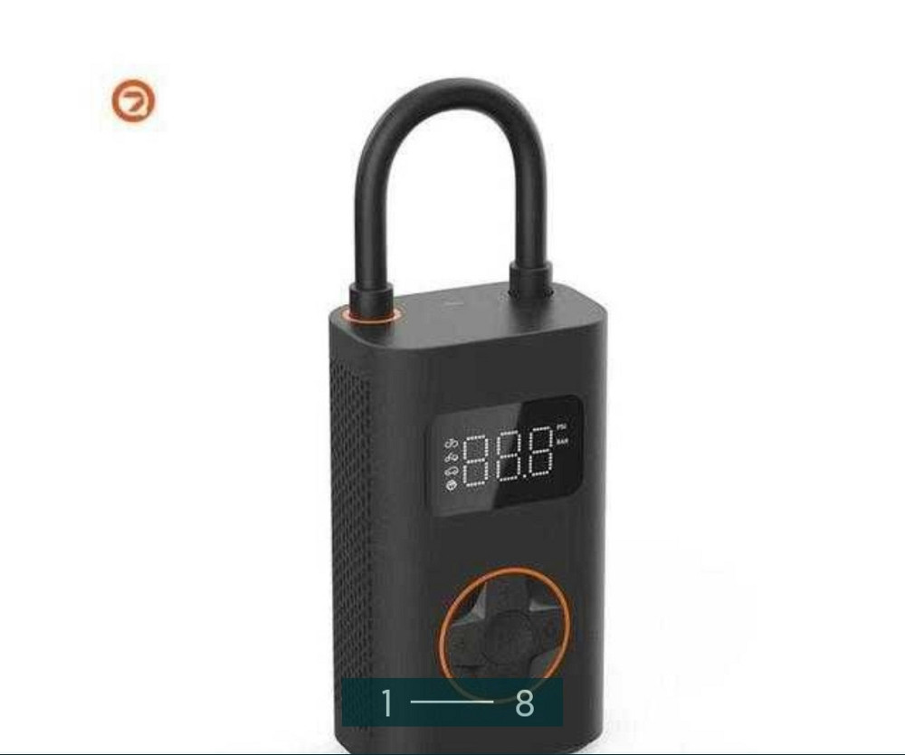 Портативний насос-компресор Xiaomi Mijia Qicycle N2 2023 Air Pump. Київ - фото 1