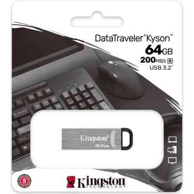 USB флеш накопичувач Kingston 64GB Kyson USB 3.2 (DTKN/64GB) Вінниця