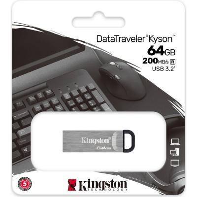 USB флеш накопичувач Kingston 64GB Kyson USB 3.2 (DTKN/64GB) Вінниця - фото 4
