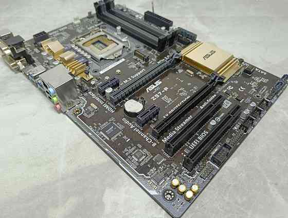Материнська плата ASUS Z97-P LGA1150 з М2 слотом під SSD! ВІДМІННИЙ СТАН! Харків
