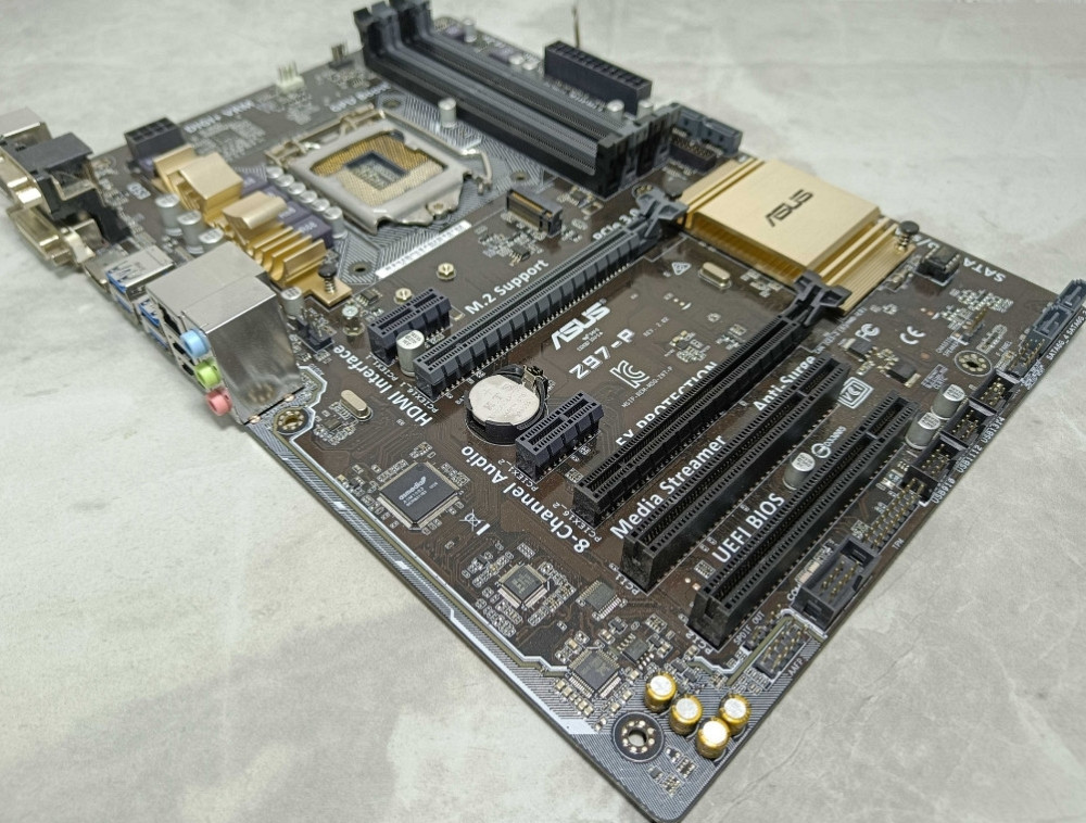 Материнська плата ASUS Z97-P LGA1150 з М2 слотом під SSD! ВІДМІННИЙ СТАН! Харків - фото 5