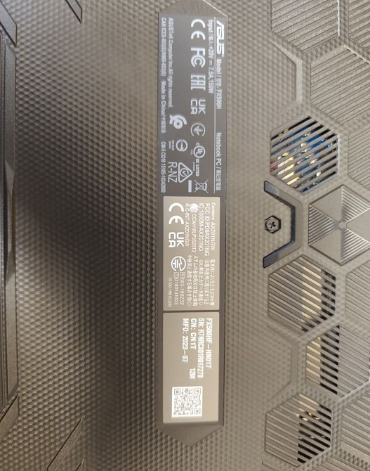 Ноутбук ASUS TUF Gaming F15 i5- 11400h / RTX 2050 / 32Gb./ 512 nvme Київ - фото 3