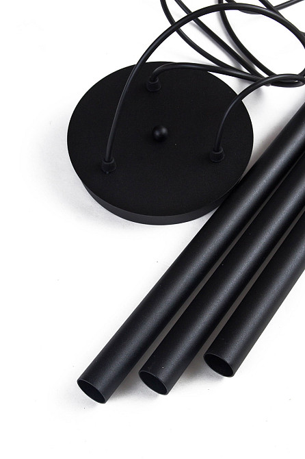 Светильник подвесной трубка G9-3 Beatrice NL 3045-3R BK Одесса - изображение 3