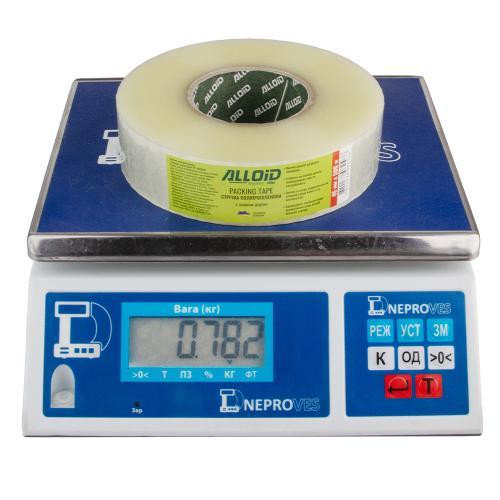 Скотч пакувальний 45мм х 500м, 38мкм Alloid Одеса - фото 5