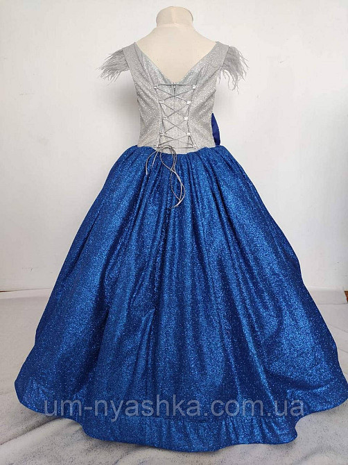 Платье Елочка Длинное блестящее изумрудное платье Дженифер на 4-5, 6-7 лет Кривой Рог - изображение 8