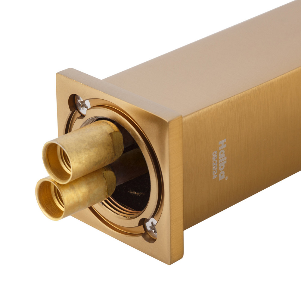 Смеситель для умывальника Haiba GAUDI 001 (HIGH) в цвете Brushed Gold (HB9597) Харьков - изображение 2
