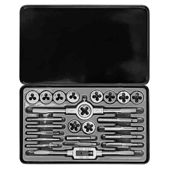 Набір метричних мітчиків і плашок 24 предмети JBC-M024-1 Одеса