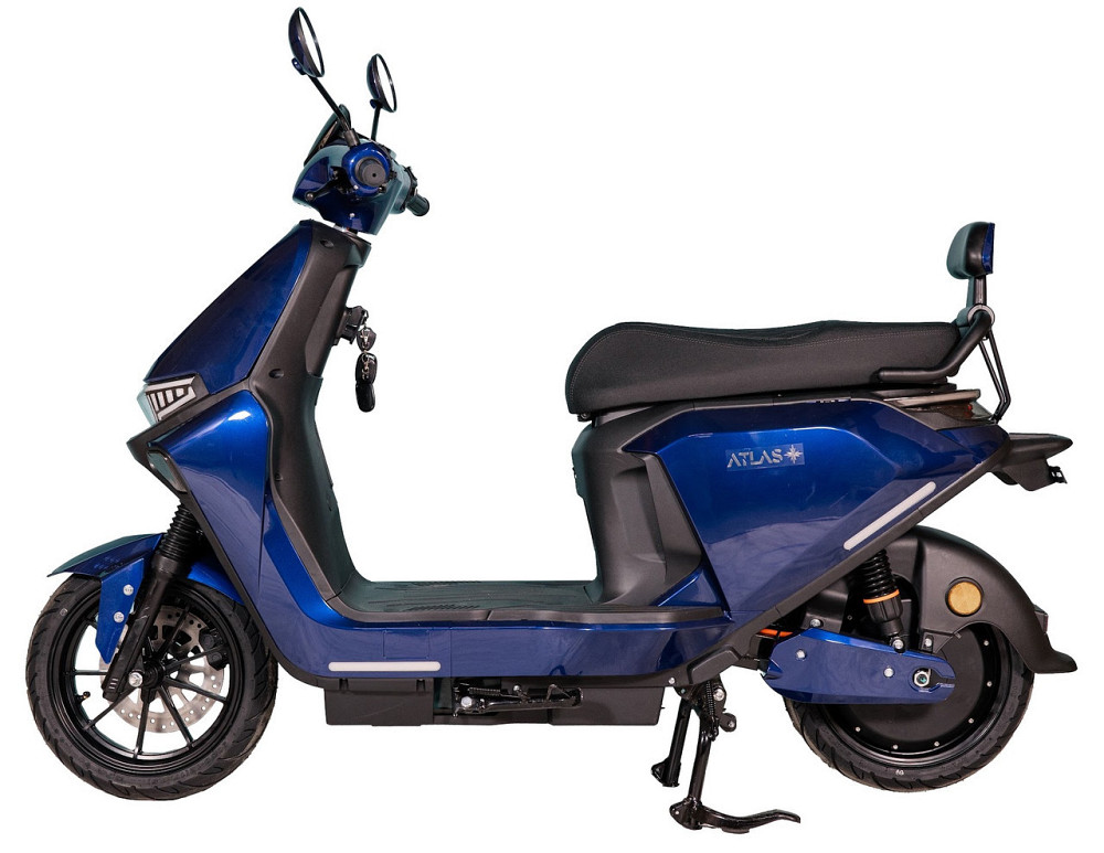 Електроскутер ATLAS Shark 2 2000W Cyan Blue Київ - фото 2