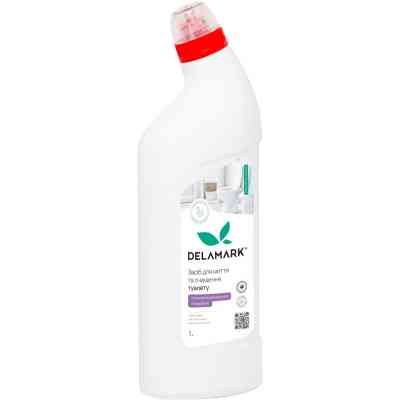 Засіб для чищення унітазу DeLaMark Лимонник та вербена 1 л (4820152333704) Вінниця