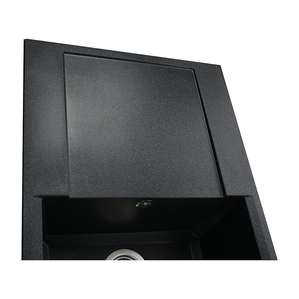 Гранітна мийка Globus Lux KOMO графіт 790х500мм-А0001 Київ - фото 4