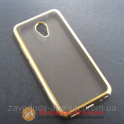 Meizu M5 чохол Electroplating golden Одеса - фото 1