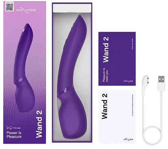 Вібромасажер We-Vibe Wand 2 Purple Sex Aura Київ