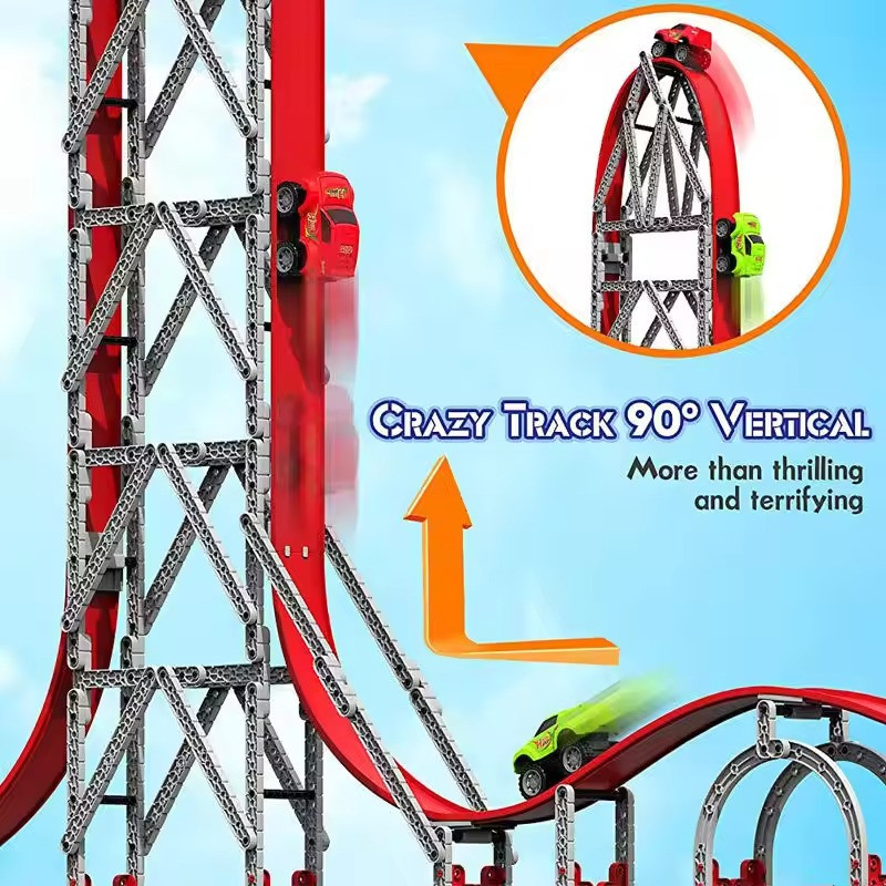 Автотрек магнитный,вертикальный на 440 детали CJ-2001006 Каменец-Подольский - изображение 4