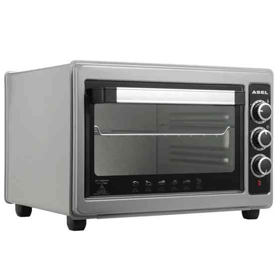 Духовка електрична настільна для дачі ASEL AF-33-23 1300 Вт 33 Л, Електродуховка духовка настільна KQ-49 Івано-Франківськ