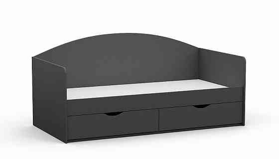 Кровать односпальная L-5, Антрацит, 1932х950х900 Львов