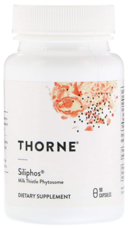 Расторопша пятнистая экстракт Siliphos Thorne 90 капс Киев