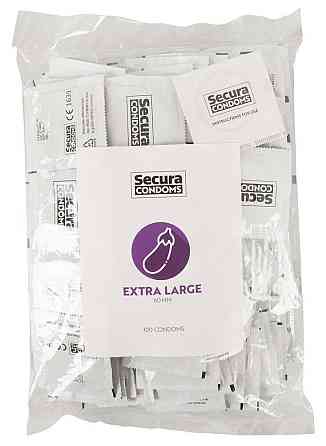 Презервативы большие SECURA EXTRA LARGE 100 шт Sex Aura Киев