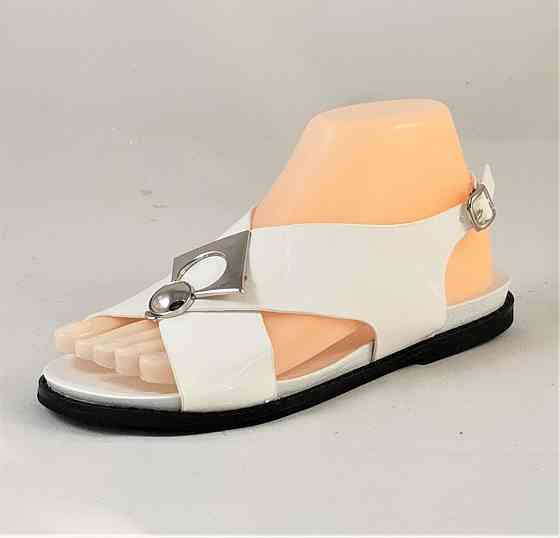 Жіночі Сандалії Босоніжки Білі Літні (розміри: 36,37,38) — 7-72 Дніпро