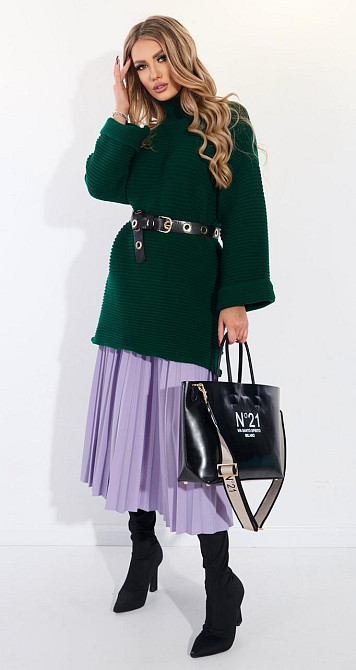 Свитер крупной вязки (42-48) Киев - изображение 1