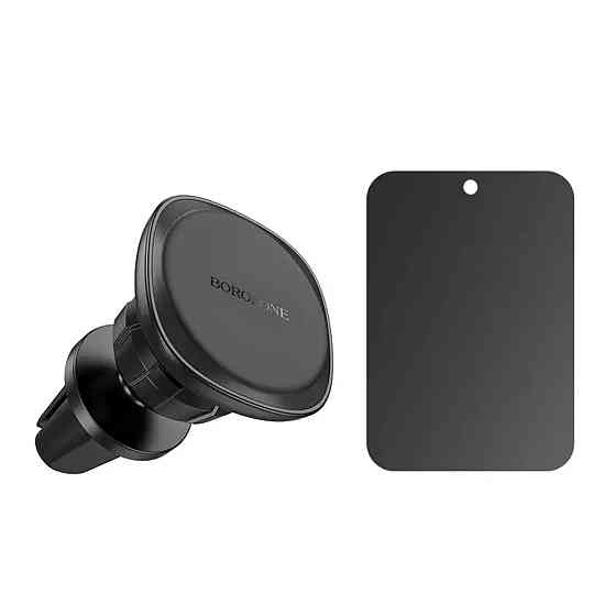 Тримач для мобільного BOROFONE BH102 Cloud magnetic car holder(air outlet) Black (6941991108020) Київ