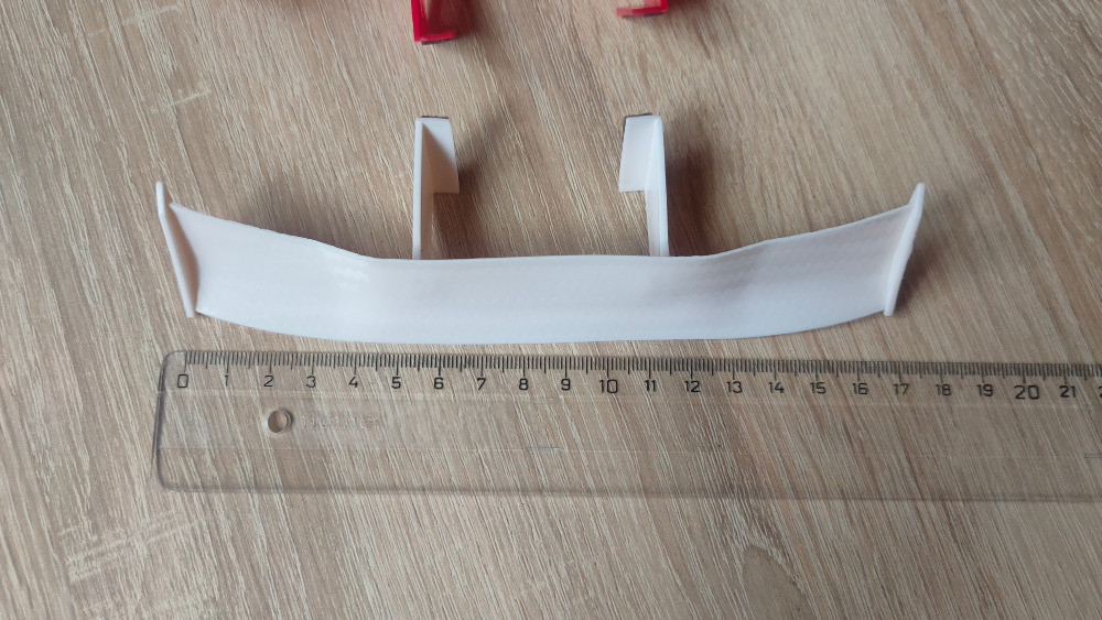 Міні Спойлер Білий на авто Синій, Червоний, Чорний Київ - фото 2