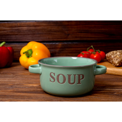 Бульйонниця Limited Edition Style 600 мл Зелена (JH5233-1) Вінниця - фото 2