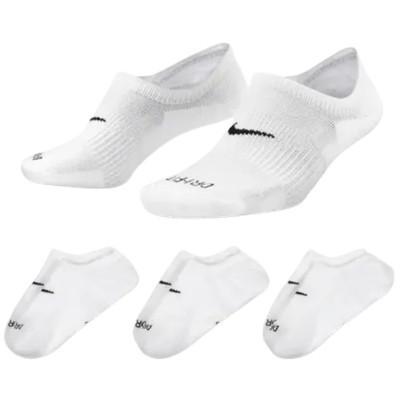 Носки Nike U NK EVERYDAY PLUS CUSH FOOTIE DH5463-903 34-38 3 пари Білі (195242756867) Винница - изображение 2