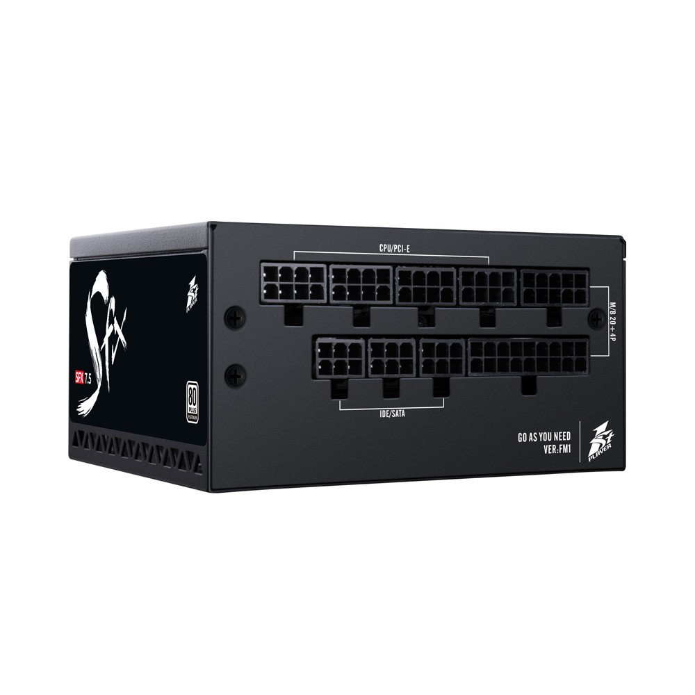 Блок живлення 1stPlayer PS-750SFX (SFX-PLT-750-BK-EU) 750W ( Чорний ) Харків - фото 7