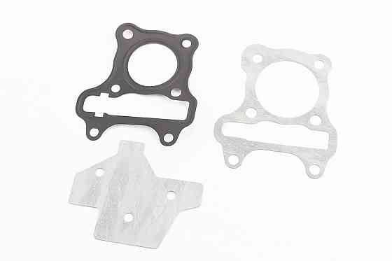 Прокладка поршнева Suzuki LET'S 4T50cc-39мм, к-кт 3 деталі (метал), Тайвань Київ