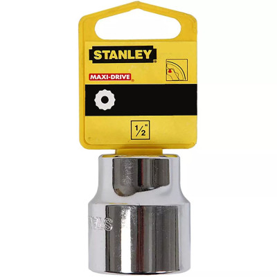 Головка торцева Stanley 1/2&quot; х 23мм, з дванадцятигранним профілем, метрична (4-88-795) Вінниця - фото 1