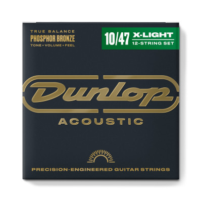Струны для гитары Jim Dunlop Phosphor Bronze Acoustic Guitar Strings 12-String (10-47) (DAP1047J) Винница - изображение 1