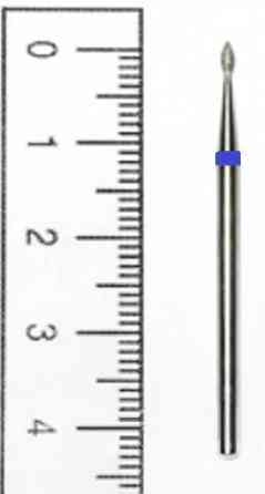 Алмазная насадка пламевидная . Киев