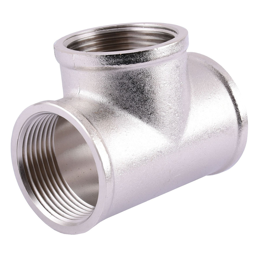 Трійник SOLOMON 3/4″ ВВВ нікель 8202 Киев - изображение 2