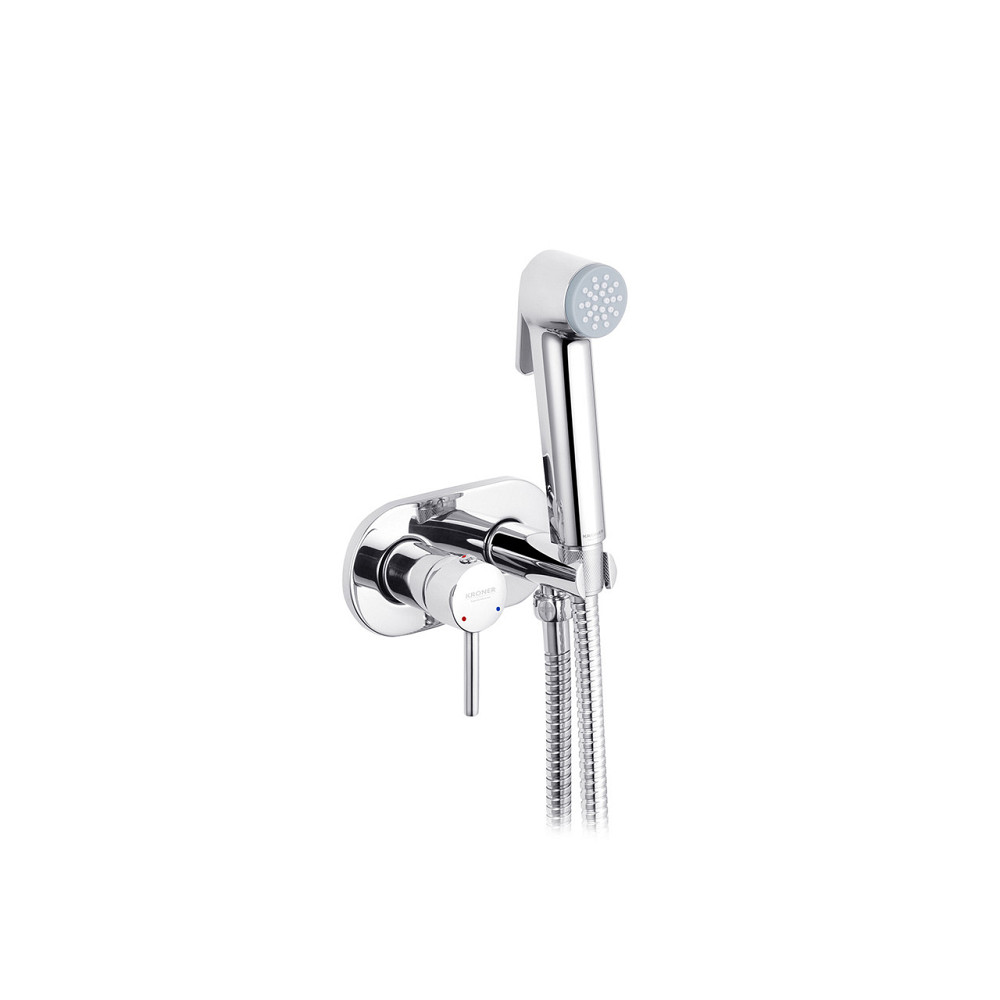 Змішувачі з гігієнічним душем Kroner KRP Bidet - C086 Київ - фото 1