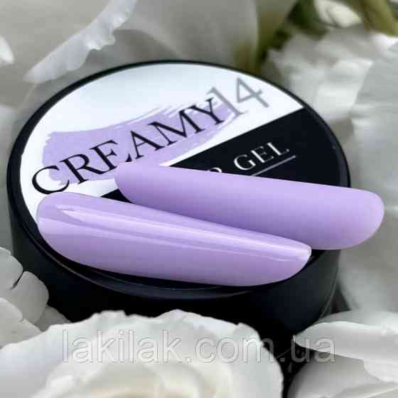 Гель для нарощення нігтів Crooz Creamy gel 14 (світло-ліловий) 15мл Херсон