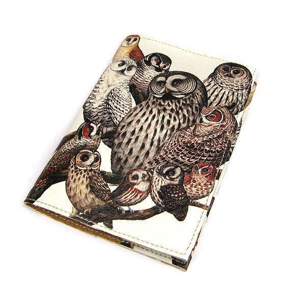 Обкладинка для паспорта красива Сови Київ - фото 1