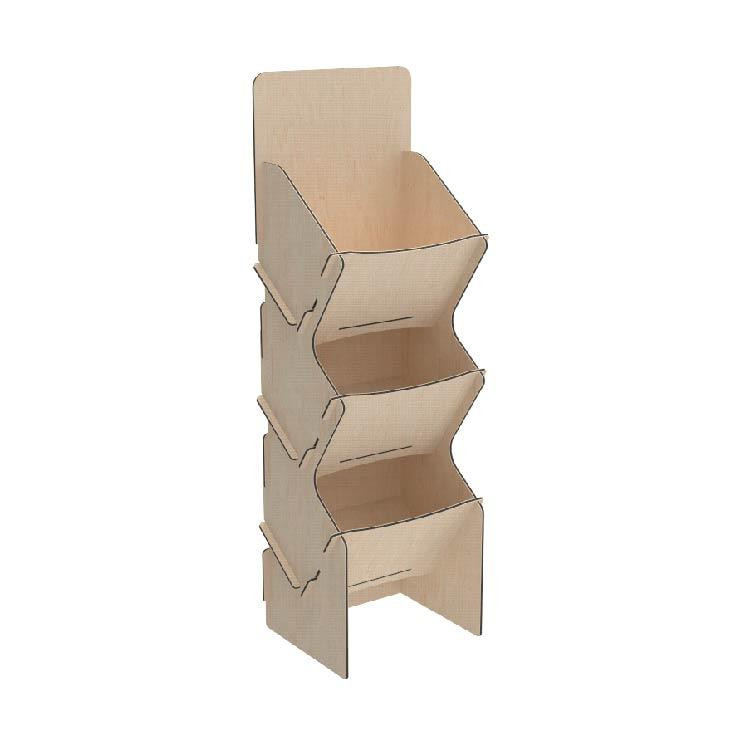 Стеллаж из фанеры EKOSTAR 220х200х660 Киев - изображение 2